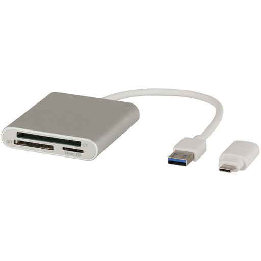 USB 3.0 Multi Card Reader with Type-C Adaptor - Folders