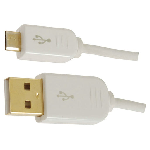 USB A Male to USB-Micro B Male Cable - 2m - Folders
