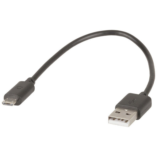 USB A to USB Micro B Cable 150mm - Folders