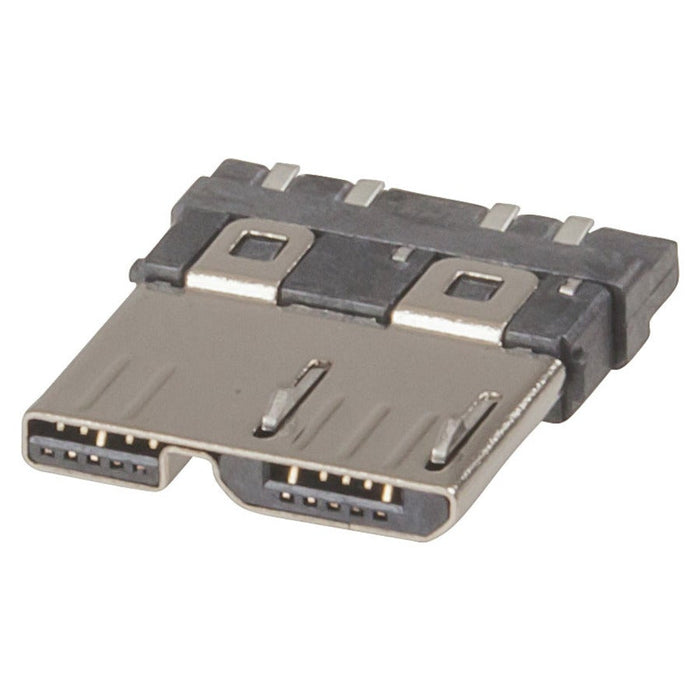 USB Plug PCB Mount Micro Type B 3.0 - Folders