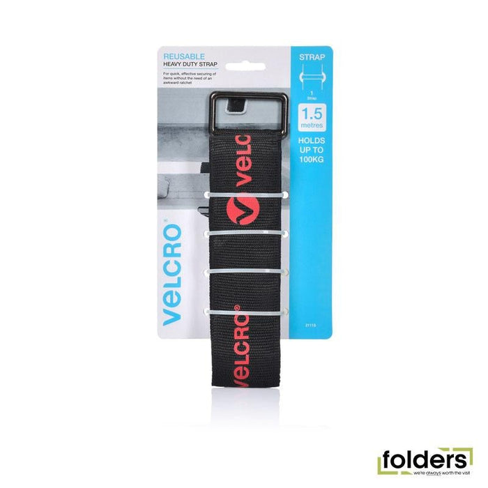 VELCRO Heavy Duty 1.5m x 50mm Tie Down Strap. Secure & Hold up to - Folders