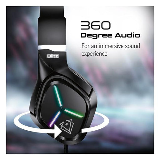 Vertux 7.1 Surround Sound Gaming Headphone With Noise Isolating-Folders