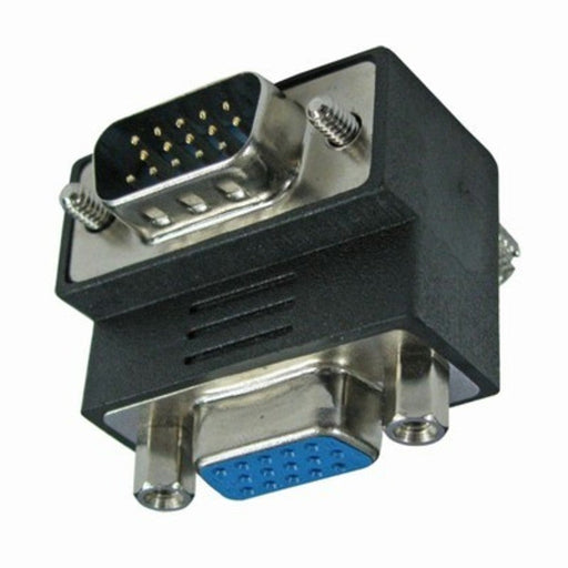 VGA Plug to Socket 90° Adaptor Down - Folders