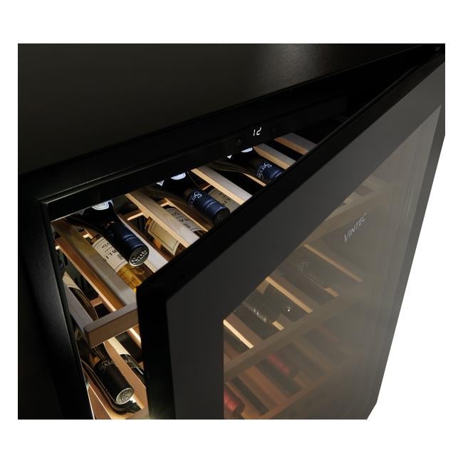 Vintec 50 Bottle Wine Cabinet VWS050SBB-X Black...-Folders