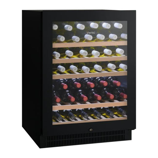 Vintec 50 Bottle Wine Cabinet VWS050SBB-X Black...-Folders
