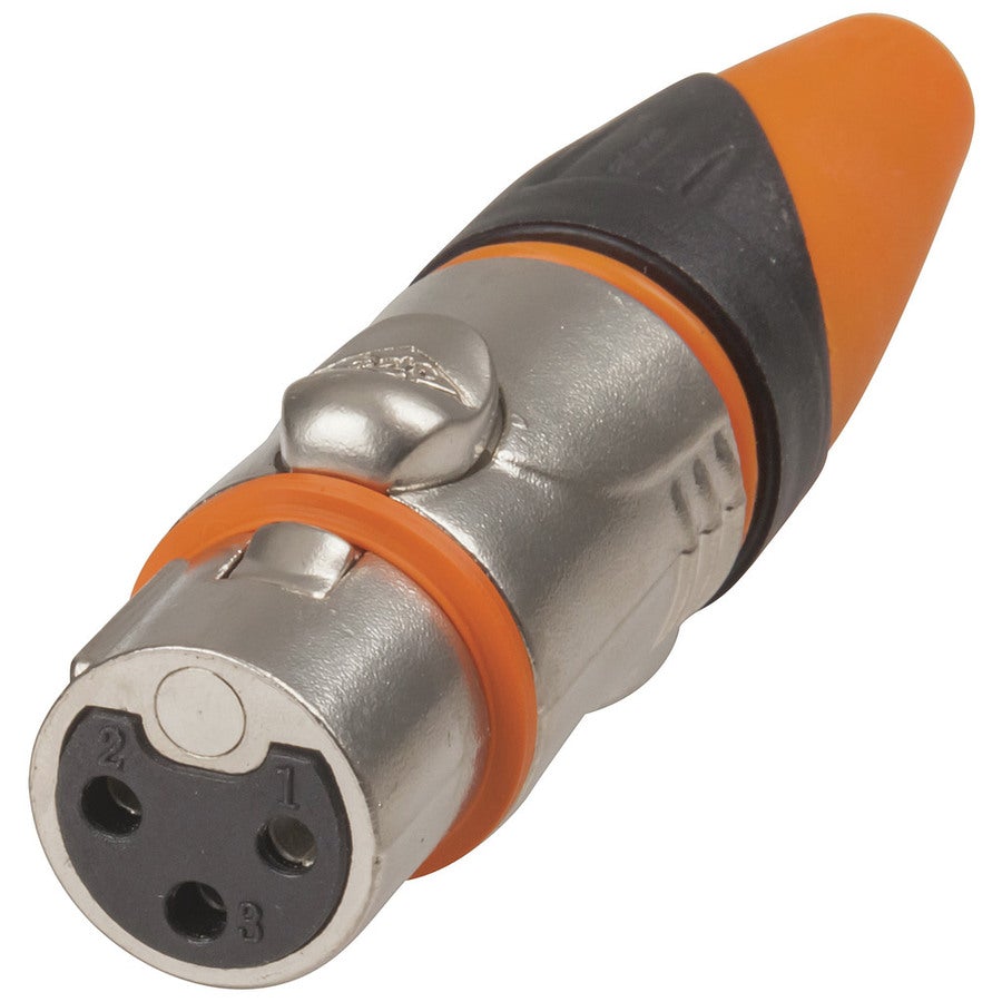 Waterproof IP67 XLR Line Socket - Folders