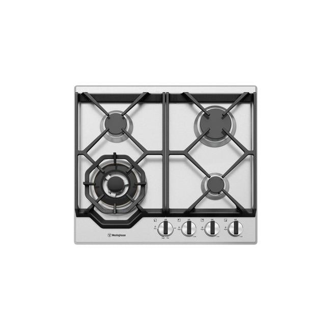 Westinghouse 60Cm Gas Cooktop Ss WHG648SC-Folders