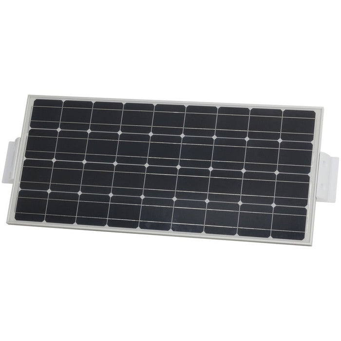 White ABS Solar Panel Spoiler Mounting Brackets - Pair - Folders