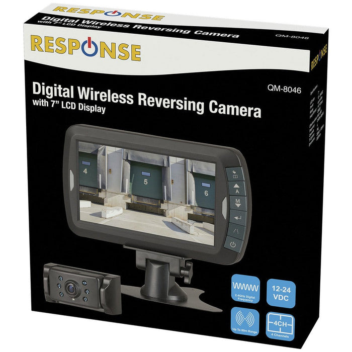 Wireless  7” Reversing Camera Kit - Folders