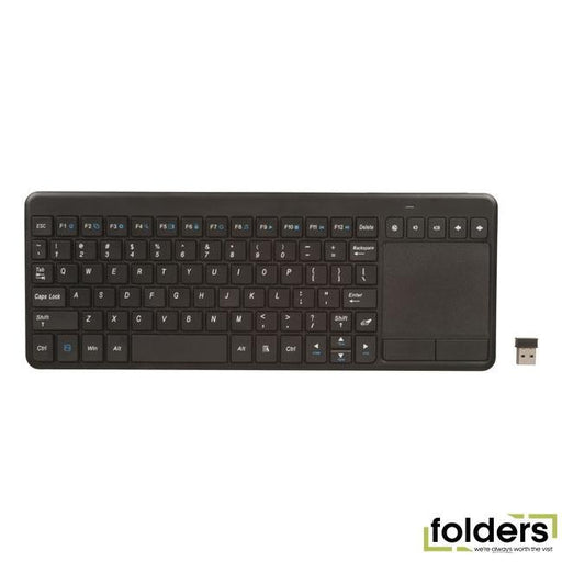 Wireless all-in-one keyboard and touchpad - Folders
