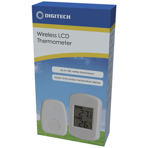 Wireless In & Out LCD Thermometer - Folders