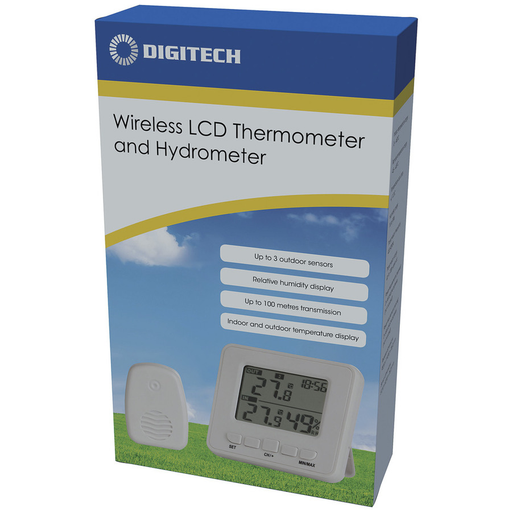Wireless In & Out Thermometer and Hygrometer - Folders