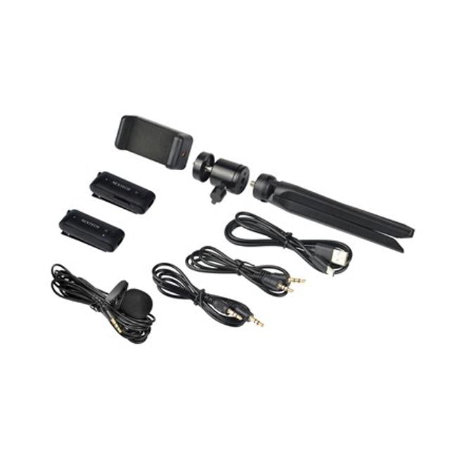 Wireless Lavalier Microphone For Smartphone And Camera-Folders