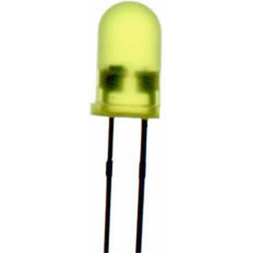 Yellow 5mm LED Flashing 35mcd Round Diffused - Folders
